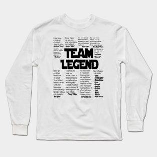 Team Legend Outlaw Tribute Long Sleeve T-Shirt